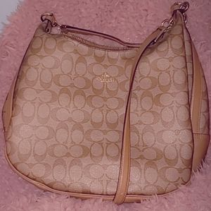 Authentic Coach Signature Shoulder Bag